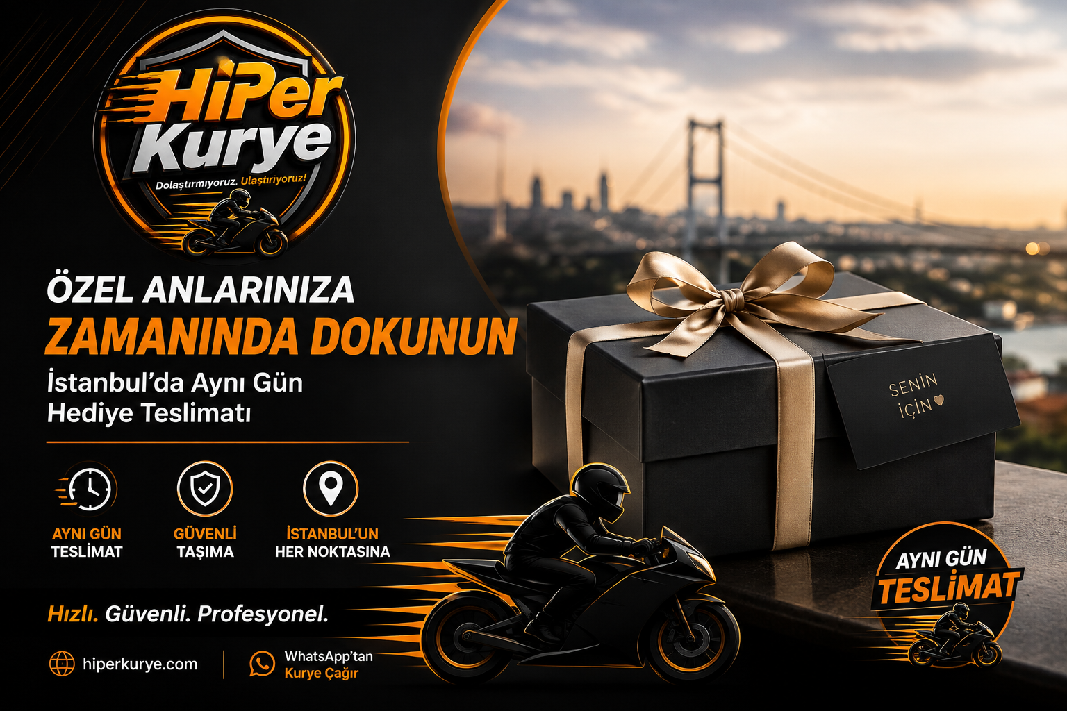 İstanbul’da Aynı Gün Hediye Gönderimi Nasıl Yapılır? Hızlı ve Güvenli Hediye Teslimatı