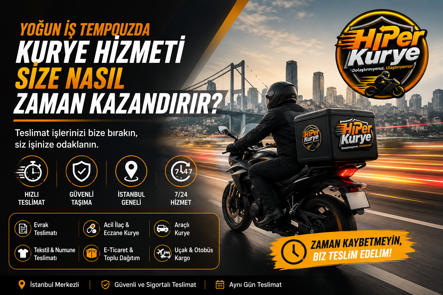 Yoğun İş Temponuzda Kurye Hizmeti Size Nasıl Zaman Kazandırır?